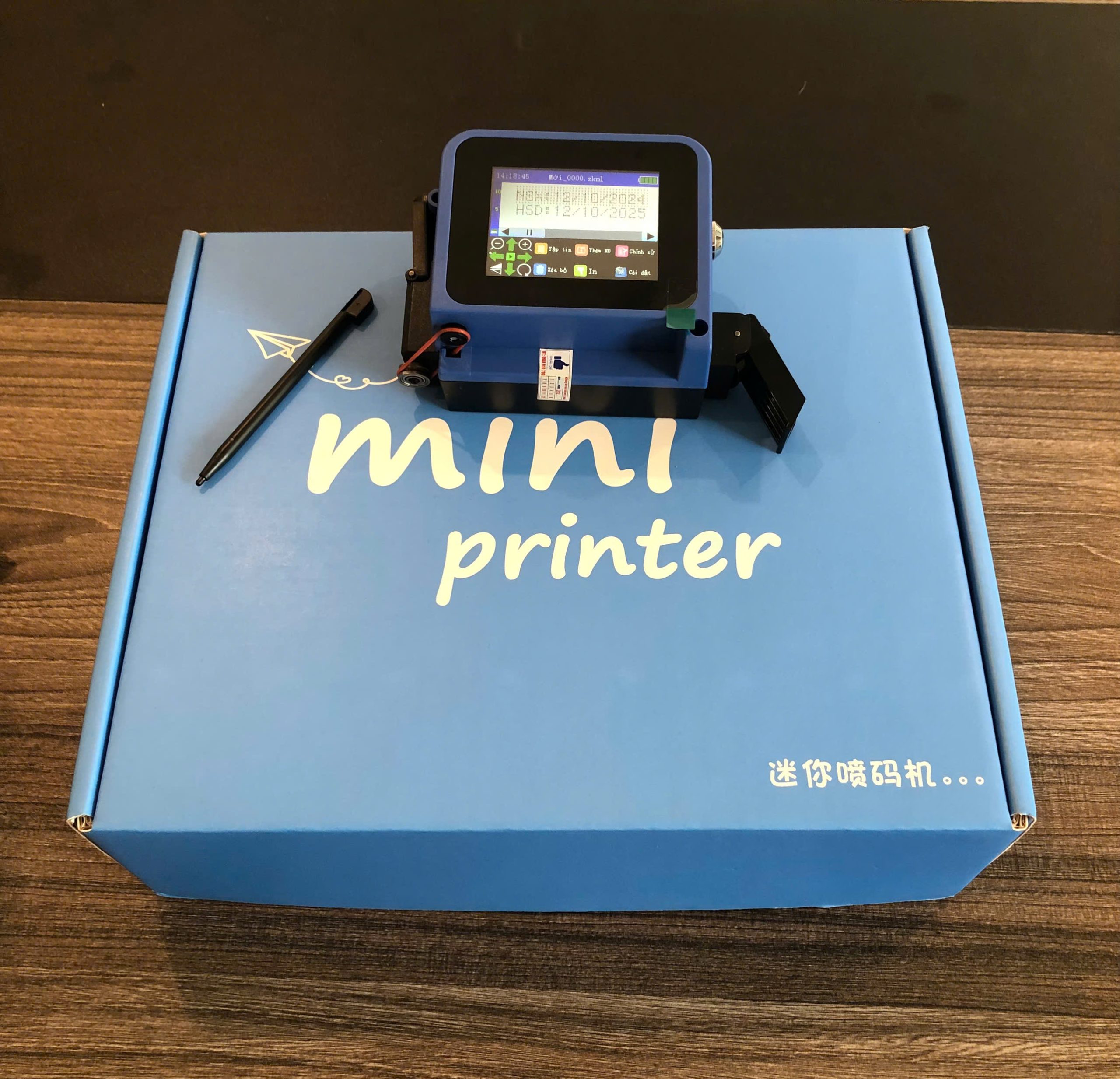máy in date điện tử mini